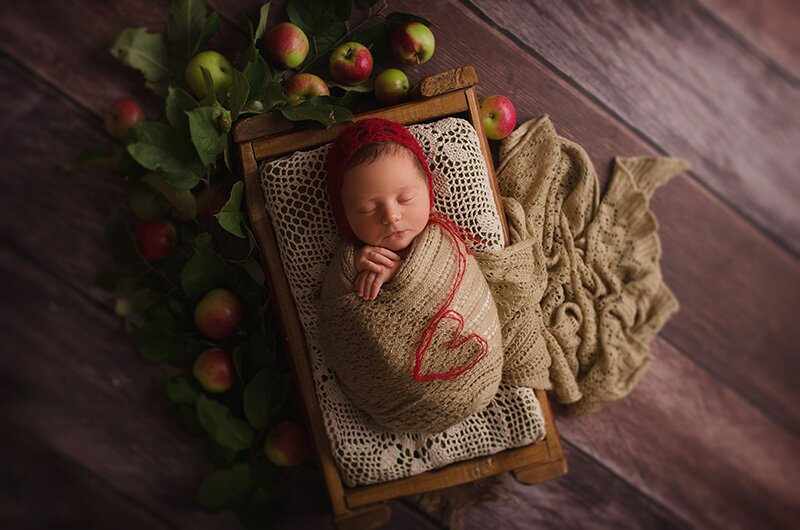 niezapominajka-art profesjonalne studio fotografia noworodków